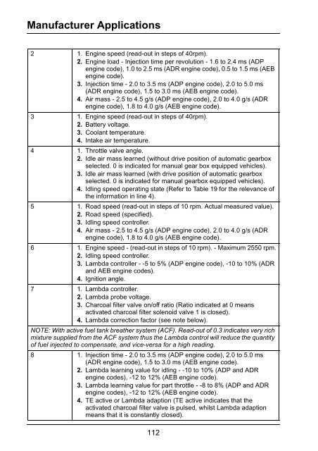 Scan Tool Operating Instructions - AK Automotive Training