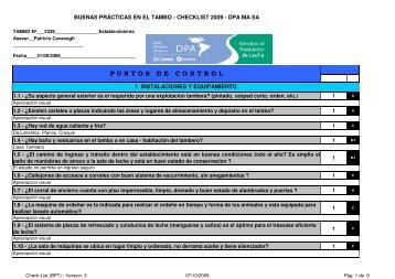Checklist BPT DPA T-3339
