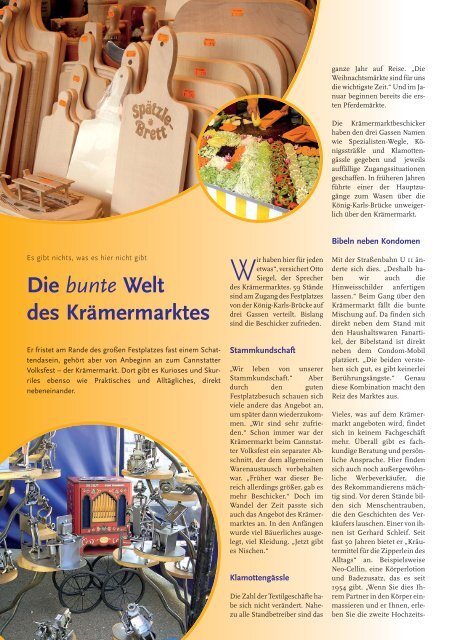 Cannstatter Volksfestzeitung 2008