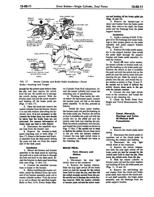 DEMO - 1972 Ford Car Shop Manual (Vol I-V) - ForelPublishing.com