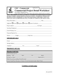 Building Permit application -- commercial - City of Biloxi