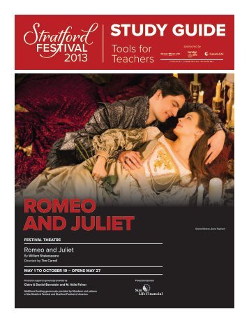 ROMEO AND JULIET - Stratford Festival