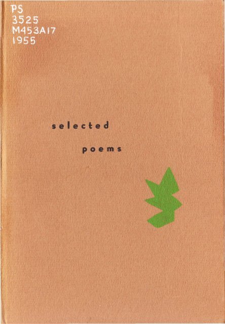 Selected Poems - Arras.net