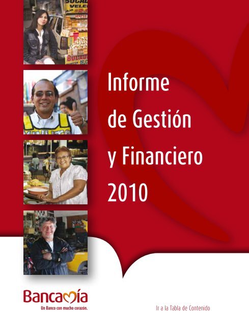 Informe de GestiÃ³n(PDF) - BancamÃa