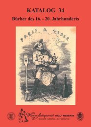 KATALOG 34 - International League of Antiquarian Booksellers