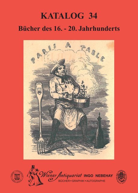 KATALOG 34 - International League of Antiquarian Booksellers