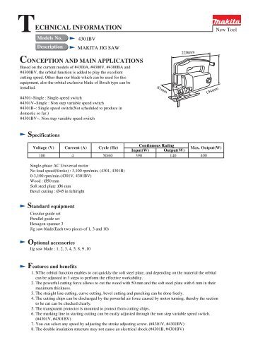 View Service Manual (PDF format 186 KB) - Tool Parts Direct . com