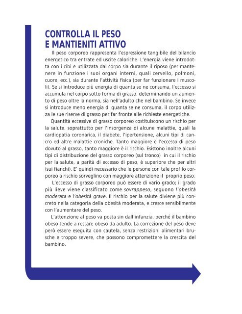 Linee guida per una sana Alimentazione - Il Dietista