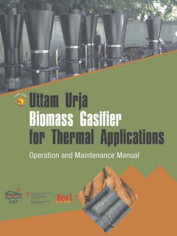 Uttam Urja Biomass Gasifier for Thermal Applications - Cosmile.org