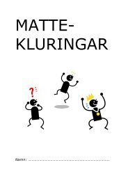 Mattekluringar Ã¥r 4 ht 2