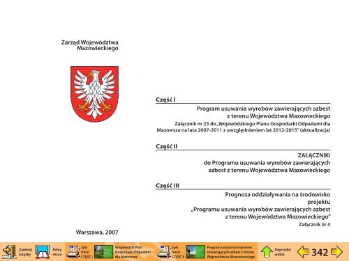 WojewÃ³dzki Plan Gospodarki Odpadami dla Mazowsza