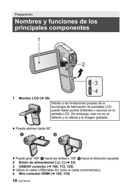 Manual de Usuario para la Filmadora Modelo HX ... - Panasonic