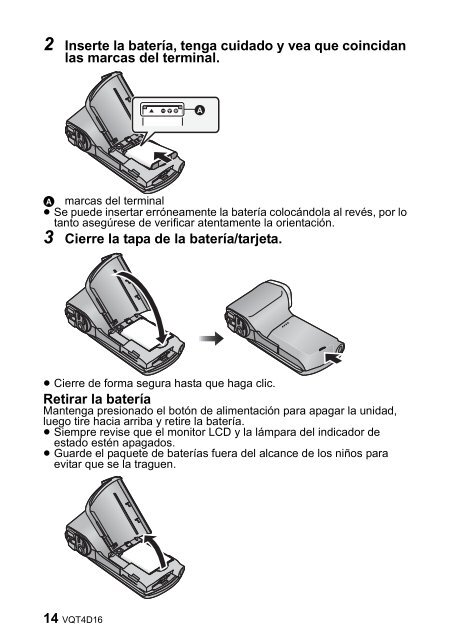 Manual de Usuario para la Filmadora Modelo HX ... - Panasonic