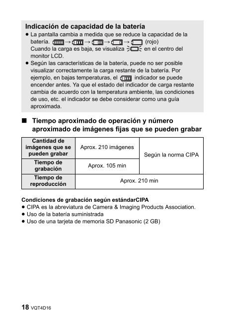 Manual de Usuario para la Filmadora Modelo HX ... - Panasonic