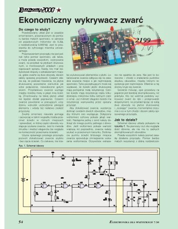 Ekonomiczny wykrywacz zwarć (248KB) - Elportal