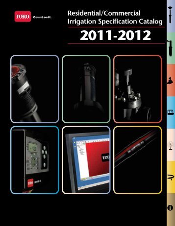Toro Rescom 2011-2012 Cataloguel - Incledon