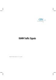 RAMM Traffic Signals Guide - CJN Technologies