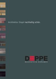 Architektur Ziegel nachhaltig schön. - Deppe