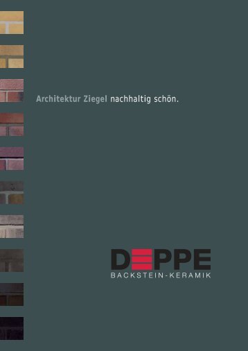 Architektur Ziegel nachhaltig schön. - Deppe