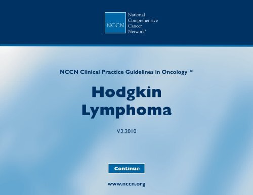 Hodgkin Lymphoma