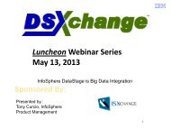 DataStage is Big Data Integration - DSXchange.net