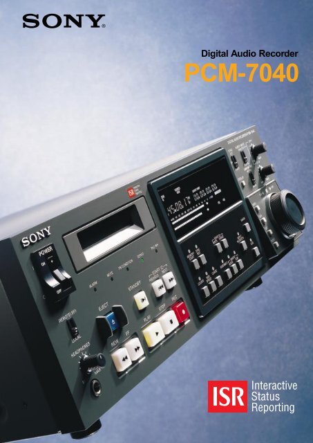 サイン・掲示用品 パネル 返品保証付き 完全動作品 ソニー PCM-7040