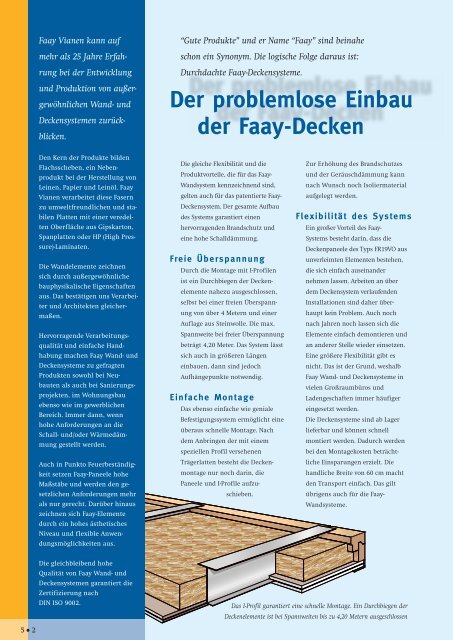 Prospekt zum Faay-Deckensystem als PDF-File - AB Schumacher ...