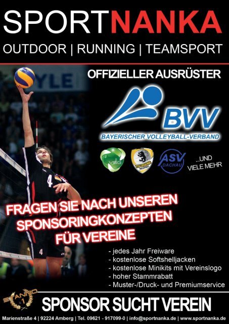 12878 Ausgabe 1 - Bayerischer Volleyball-Verband - Volley.de