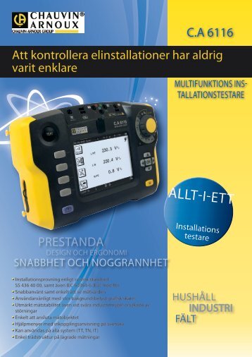 jordtagsmätning - CA Mätsystem AB