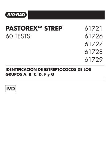 61721-26-27-28-29-Pastorex Strep.pdf - BIO-RAD