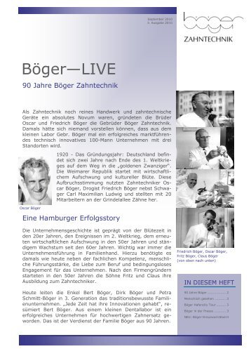Böger—LIVE - Zahntechnik Böger