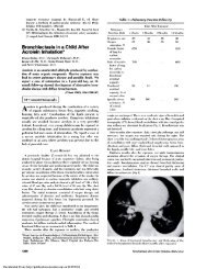 Bronchiectasis in a Child After Acrolein lnhalation*