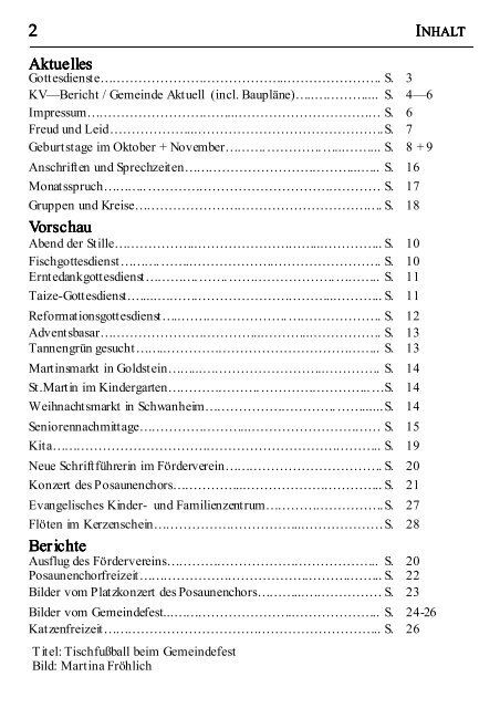 Okt..-Nov. 2011 - Dankeskirchengemeinde Goldstein