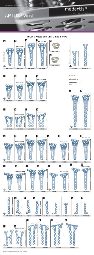 NEUE SEITENAUFTEILUNG WRIST.indd - Medartis