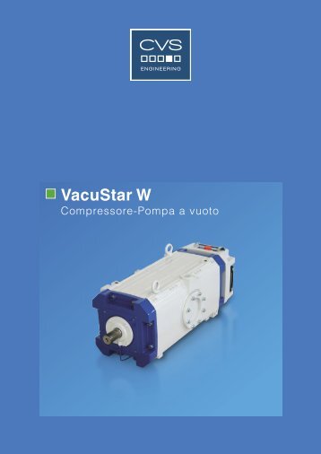 Vacustar W - CVS Engineering - Compressors