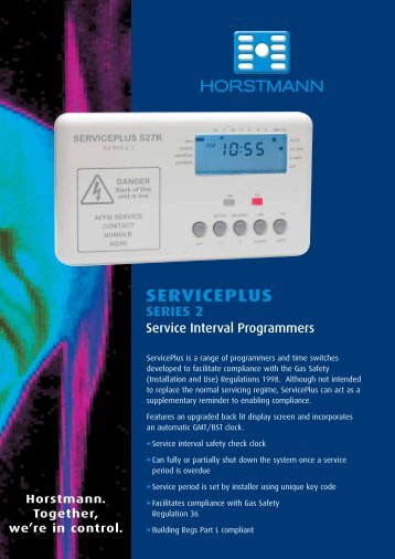 SERVICEPLUS SerieS 2 - Horstmann