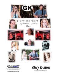 Gary & Kerri - Celebrity Direct Entertainment