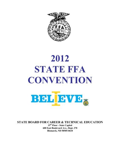 State Convention Results Nd Ffa