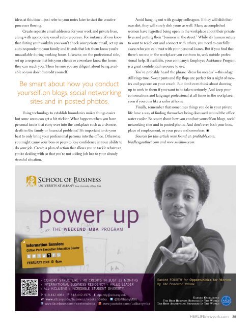 keeping women connected - HERLIFE Magazine