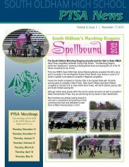 PTSA News - Oldham County Schools
