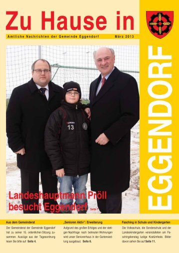 Termine 2013 - Gemeinde Eggendorf