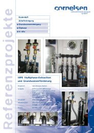 MPE Multiphase-Extraction und Grundwasserförderung