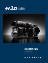 Manuale d'uso - Hasselblad
