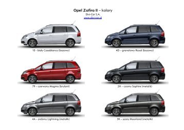 Opel Zafira II - Opel Dixi-Car