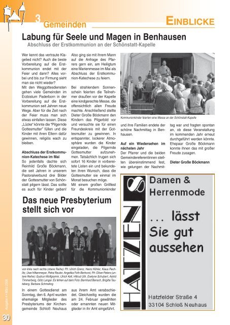 Ausgabe 5 - September 2008 - Kath. Kirchengemeinde St. Heinrich ...