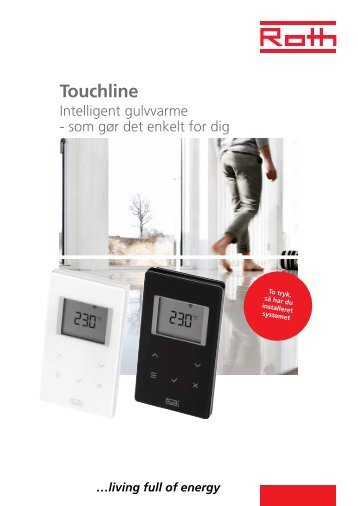 Touchline trÃ¥dlÃ¸s regulering, brochure - Roth