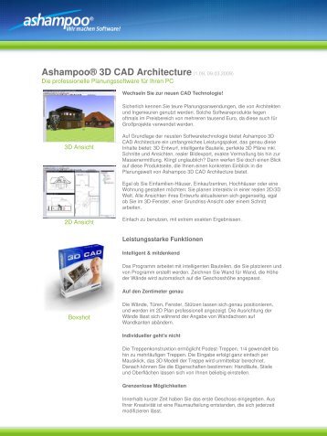 AshampooÂ® 3D CAD Architecture