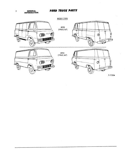 DEMO - 1957-63 Ford Truck Master Parts and Accessory Catalog