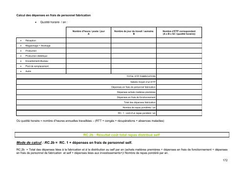 ORGANISATION DE LA RESTAURATION A L'HÔPITAL - Anap