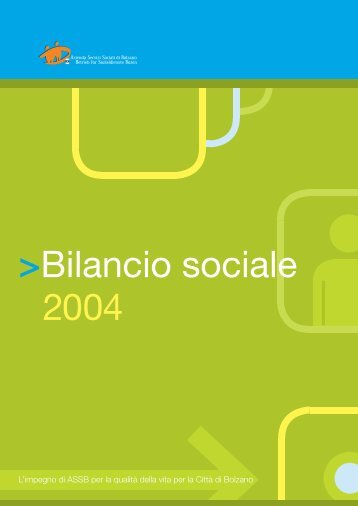 Bilancio sociale 2004